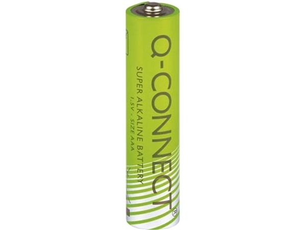 Een Q-CONNECT batterijen AAA, blister van 4 stuks koop je bij Muys Kantoor & Kado