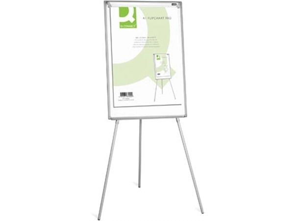 Een Q-CONNECT flip-overblok, ft 585 x 810 mm, 60 g/m², blanco, 40 vel koop je bij best4office