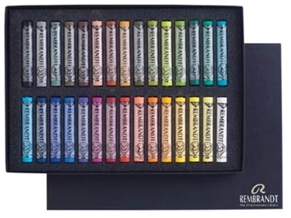 Een Rembrandt softpastels, doos met 30 pastels koop je bij best4office