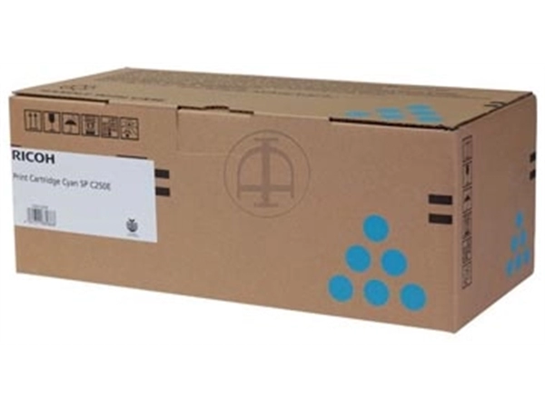 Een Ricoh toner SPC250E, 1.600 pagina's, OEM 407544, cyaan koop je bij Muys Kantoor & Kado