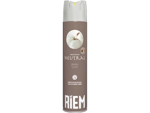 Een Riem Desodair luchtverfrisser Neutral, spray van 300 ml koop je bij Muys Kantoor & Kado