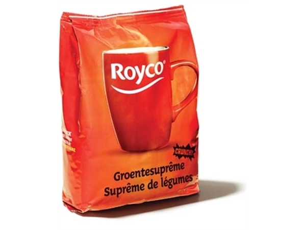 Een Royco Minute Soup groentensuprême, voor automaten, 140 ml, 90 porties koop je bij Muys Kantoor & Kado