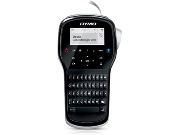 Een Dymo beletteringsysteem LabelManager 280, qwerty koop je bij Muys Kantoor & Kado