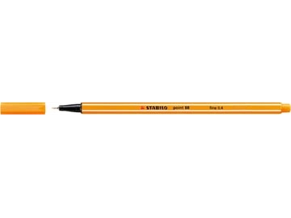 Een STABILO point 88 fineliner, oranje koop je bij Muys Kantoor & Kado