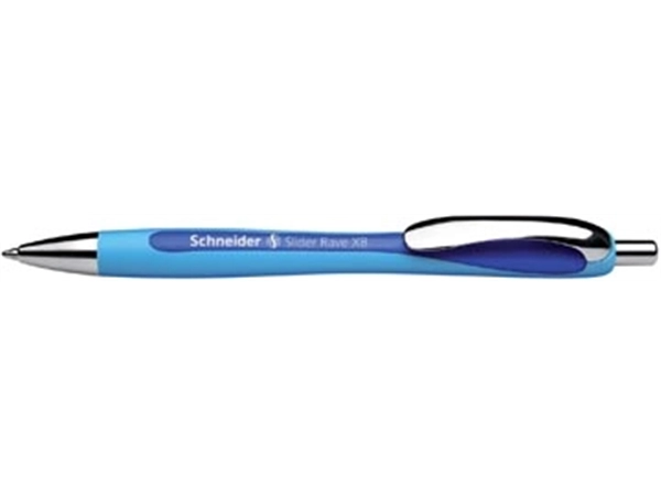 Een Schneider Balpen Slider Rave XB blauw koop je bij Muys Kantoor & Kado