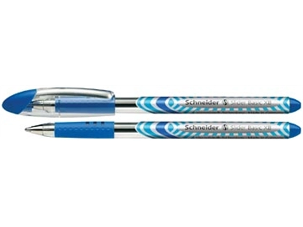 Een Schneider Balpen Slider schrijfbreedte 1,4 mm, blauw koop je bij Muys Kantoor & Kado