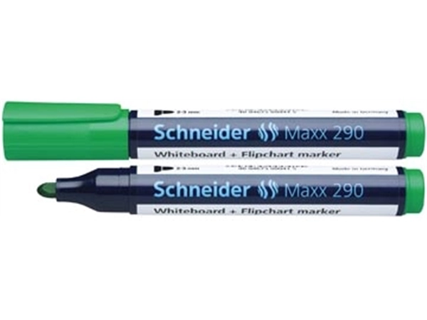 Een Schneider Whiteboardmarker 290 groen koop je bij Muys Kantoor & Kado