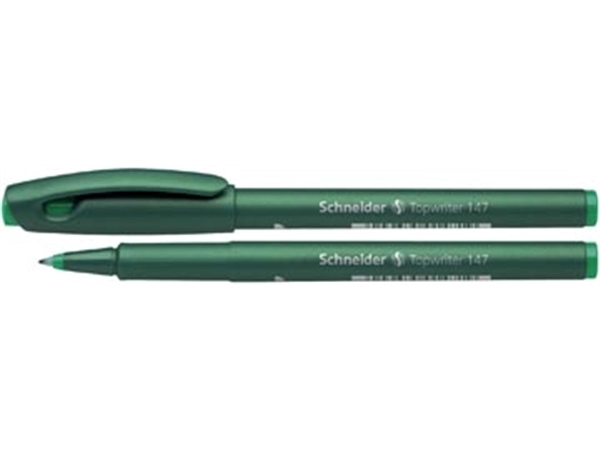 Een Schneider fineliner topwriter 147 groen koop je bij best4office