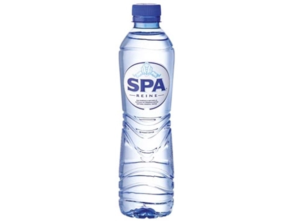 Een Spa Reine water, flesje van 50 cl, pak van 24 stuks koop je bij Muys Kantoor & Kado