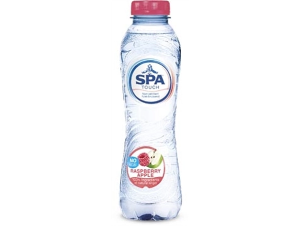 Een Spa Touch Still Raspberry Apple, fles van 50 cl, pak van 6 stuks koop je bij Muys Kantoor & Kado