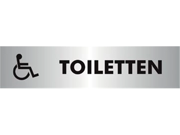 Een Stewart Superior zelfklevend pictogram toiletten voor andersvaliden koop je bij Muys Kantoor & Kado