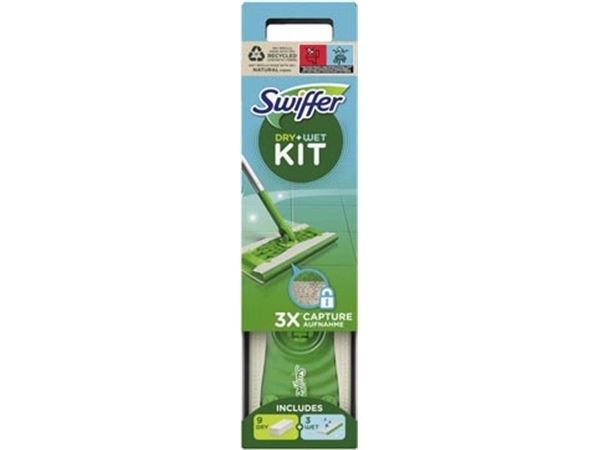 Een Swiffer vloerreiniger starterskit koop je bij Muys Kantoor & Kado