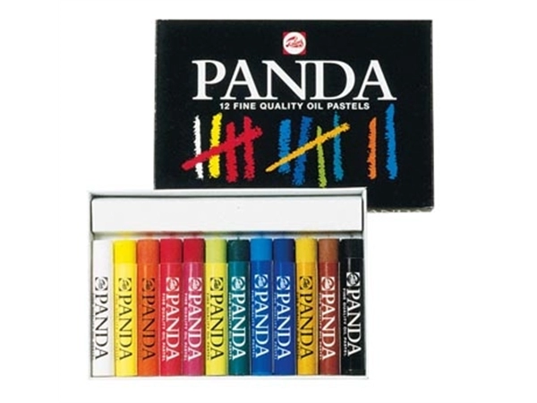 Een Talens Panda oliepastel, doos van 12 pastels koop je bij best4office