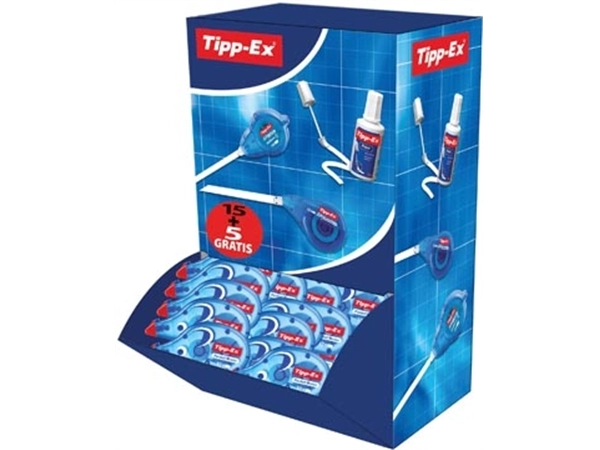 Een Tipp-Ex correctieroller Pocket Mouse 20 correctierollers (15 + 5 GRATIS) koop je bij Muys Kantoor & Kado