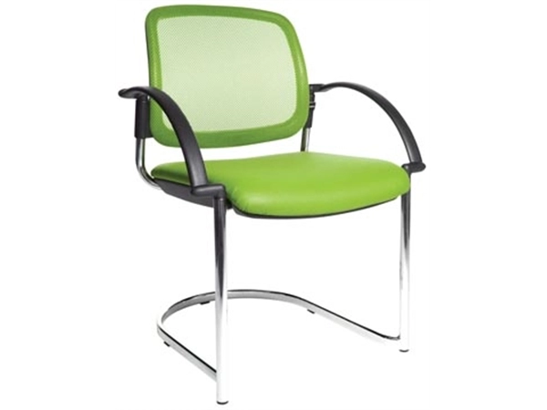 Een Topstar bezoekersstoel Open Chair 30, groen koop je bij Muys Kantoor & Kado