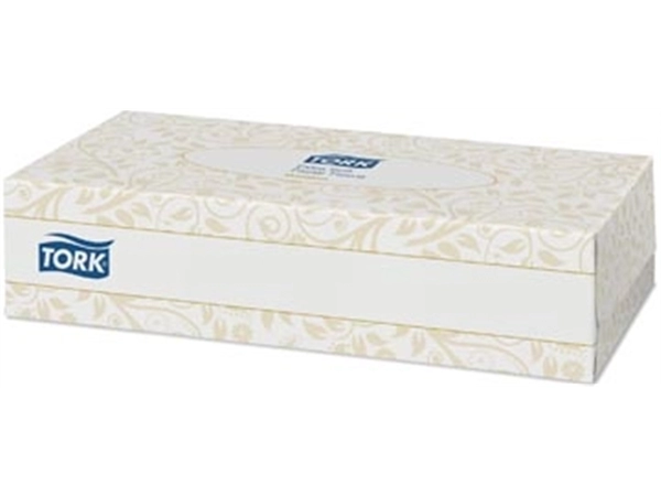 Een Tork tissues voor gezicht, 2-laags, 100 tissues per doosje koop je bij best4office