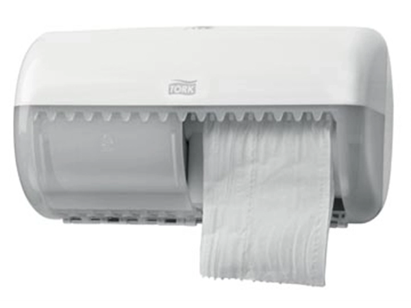 Een Tork toiletpapierdispenser Conventional, systeem T4 koop je bij Muys Kantoor & Kado