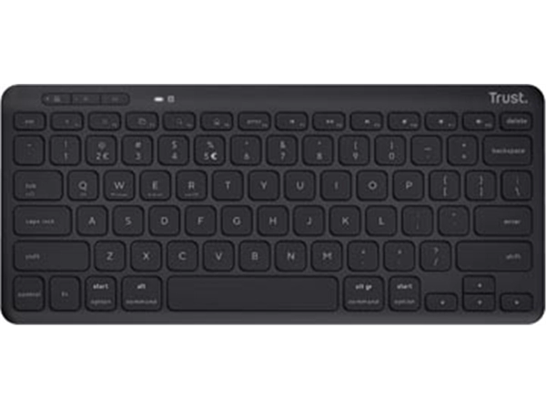 Een Trust Lyra Eco draadloos toetsenbord, azerty koop je bij best4office