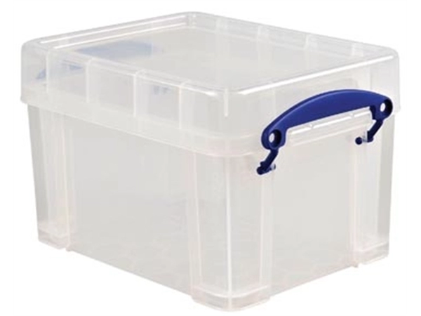 Een Really Useful Box opbergdoos 3 liter, transparant koop je bij best4office