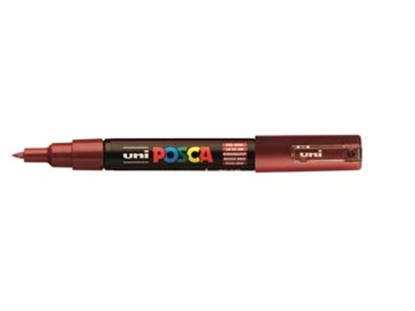 Een Uni POSCA paintmarker PC-1MC, 0,7 mm, wijnrood koop je bij best4office