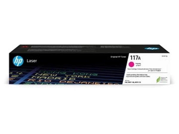 Een HP toner 117A, 700 pagina's, OEM W2073A, magenta koop je bij Muys Kantoor & Kado