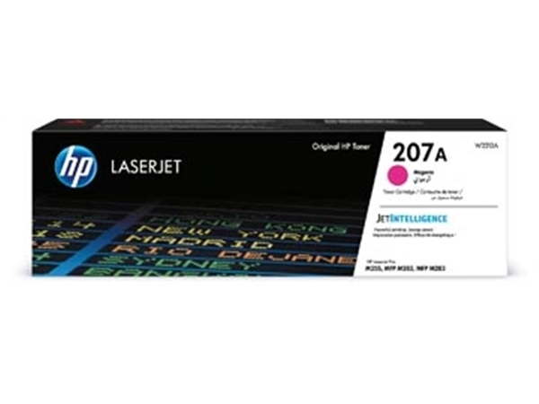 Een HP toner 207A, 1.250 pagina's, OEM W2213A, magenta koop je bij Muys Kantoor & Kado