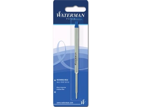 Een Waterman vulling voor balpen medium, blauw, op blister koop je bij Muys Kantoor & Kado