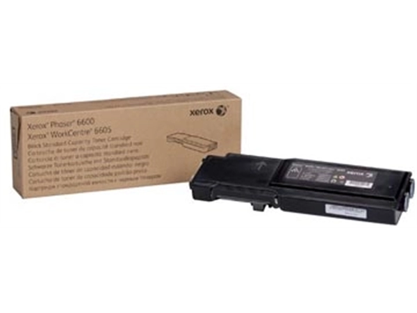 Een Xerox toner 6600/6605, 3.000 pagina's, OEM 106R02248, zwart koop je bij best4office