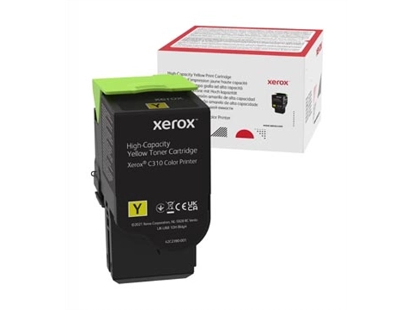 Een Xerox toner C310/C315, 5.500 pagina's, OEM 006R04367, geel koop je bij Muys Kantoor & Kado