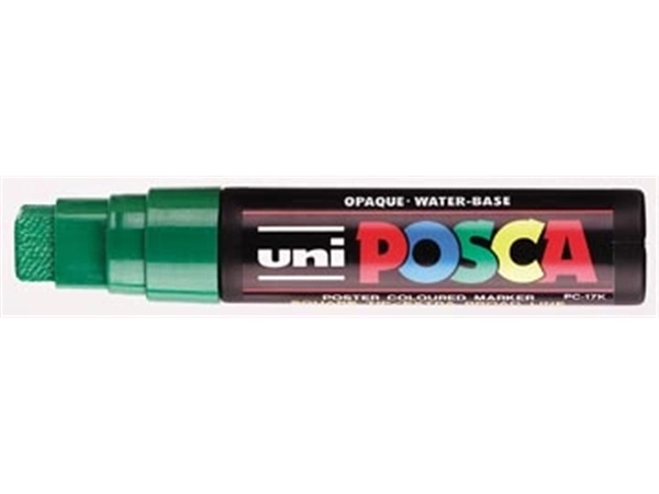 Een uni-ball Paint Marker op waterbasis Posca PC-17K groen koop je bij Muys Kantoor & Kado