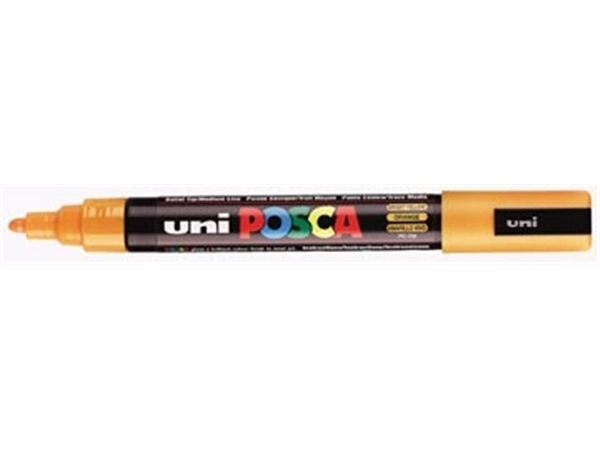 Een uni-ball Paint Marker op waterbasis Posca PC-5M lichtoranje koop je bij best4office