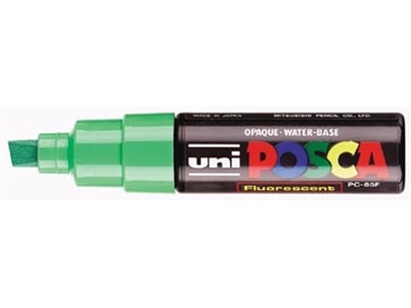 Een uni-ball Paint Marker op waterbasis Posca PC-8K fluo groen koop je bij best4office