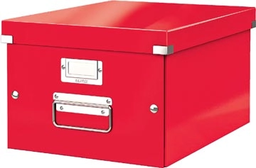 Een Leitz WOW opbergdoos Click & Store, ft M, rood koop je bij best4office