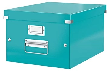 Een Leitz WOW opbergdoos Click & Store, ft A4, buitenft 281 x 370 x 200 mm koop je bij best4office