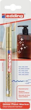 Een Edding paintmarker e-751 Professional goud, op blister koop je bij best4office