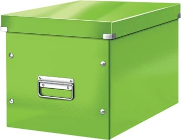 Een Leitz Click & Store kubus grote opbergdoos, groen koop je bij best4office