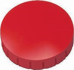 Een MAUL magneet Solid, 32 mm, trekkracht 800 gr, doos van 10 stuks, rood koop je bij best4office