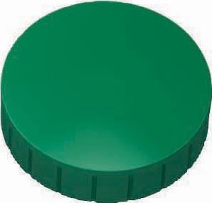 Een MAUL magneet Solid, 38 mm, trekkracht 2,5 kg, doos van 10 stuks, groen koop je bij best4office