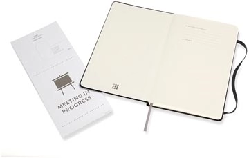 Een Moleskine notitieboek professional, ft 13 x 21 cm, gelijnd, harde cover, 240 blad, zwart koop je bij Muys Kantoor & Kado