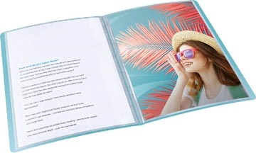 Een Esselte Colour'Breeze showalbum, ft A4, blauw koop je bij best4office