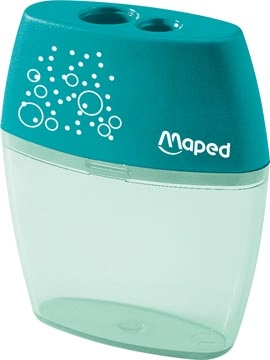 Een Maped Potloodslijper Shaker 2-gaats, op blister koop je bij Muys Kantoor & Kado