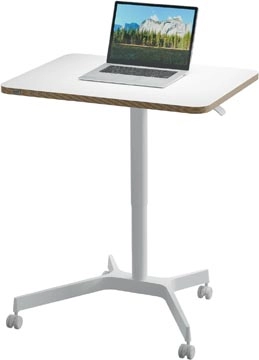 Een Leitz Ergo Zit/Sta bureau, klein, manueel, mobiel koop je bij best4office