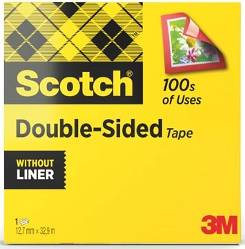 Een Scotch dubbelzijdige plakband ft 12 mm x 33 m koop je bij best4office