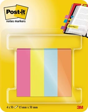 Een Post-it notes markers Poptimistic, ft 15 x 50 mm, blister met 4 blokjes van 50 tabs koop je bij Muys Kantoor & Kado