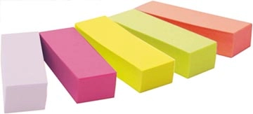 Een Post-it Notes Markers, ft 15 x 50 mm, geassorteerde kleuren, blister met 5 blokjes van 100 vel koop je bij Muys Kantoor & Kado