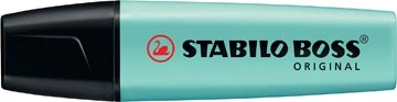 Een STABILO BOSS ORIGINAL Pastel markeerstift, turkoois (pastelblauw) koop je bij Muys Kantoor & Kado