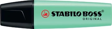 Een STABILO BOSS ORIGINAL Pastel markeerstift, hint of mint (groen) koop je bij Muys Kantoor & Kado