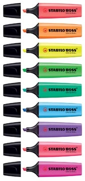 Een STABILO BOSS ORIGINAL markeerstift, geel koop je bij best4office