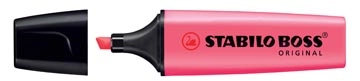 Een STABILO BOSS ORIGINAL markeerstift, roze koop je bij best4office