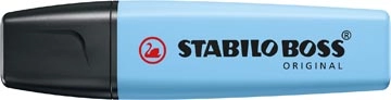 Een STABILO BOSS ORIGINAL Pastel markeerstift, breezy blue (lichtblauw) koop je bij best4office